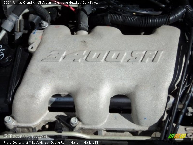 Greystone Metallic / Dark Pewter 2004 Pontiac Grand Am SE Sedan
