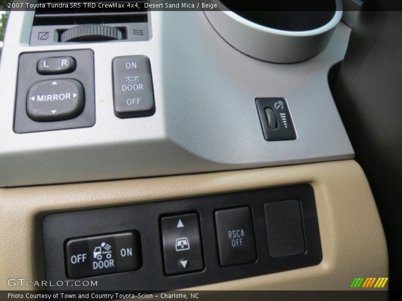 Desert Sand Mica / Beige 2007 Toyota Tundra SR5 TRD CrewMax 4x4