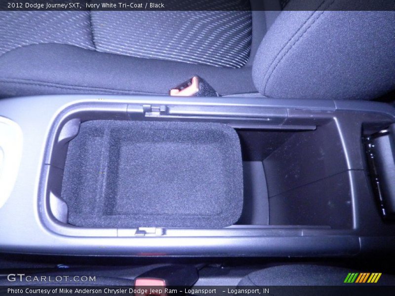 Ivory White Tri-Coat / Black 2012 Dodge Journey SXT