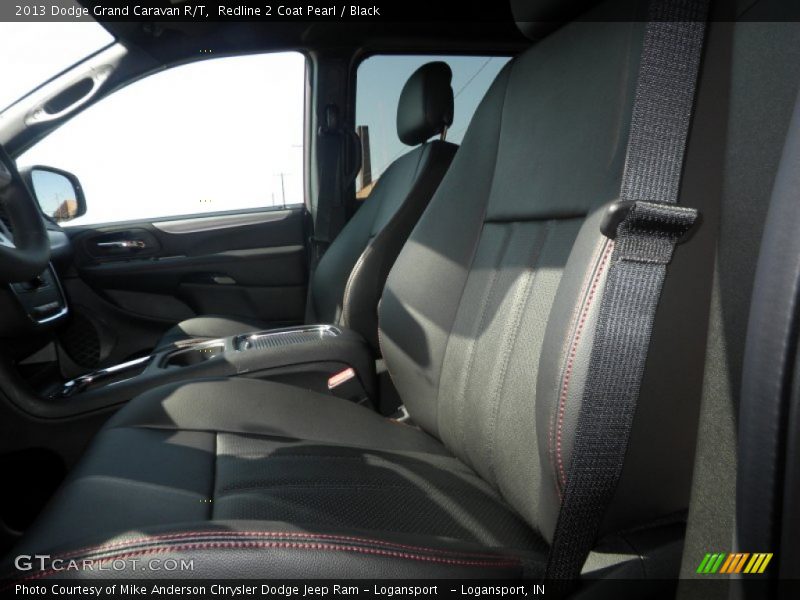 Front Seat of 2013 Grand Caravan R/T