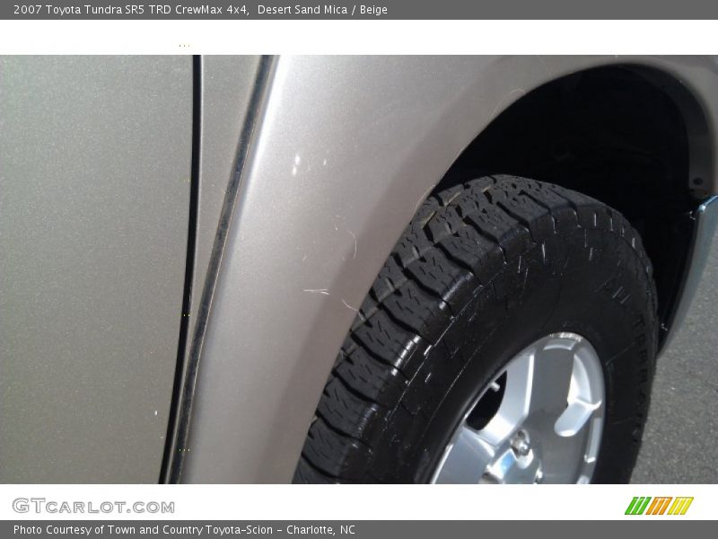 Desert Sand Mica / Beige 2007 Toyota Tundra SR5 TRD CrewMax 4x4
