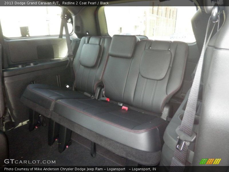 Rear Seat of 2013 Grand Caravan R/T