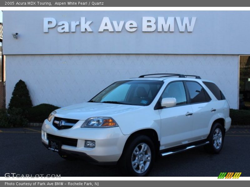 Aspen White Pearl / Quartz 2005 Acura MDX Touring