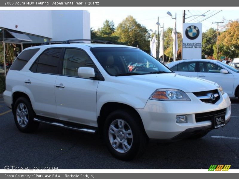Aspen White Pearl / Quartz 2005 Acura MDX Touring