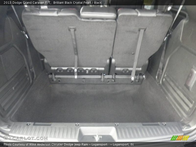 Brilliant Black Crystal Pearl / Black 2013 Dodge Grand Caravan R/T