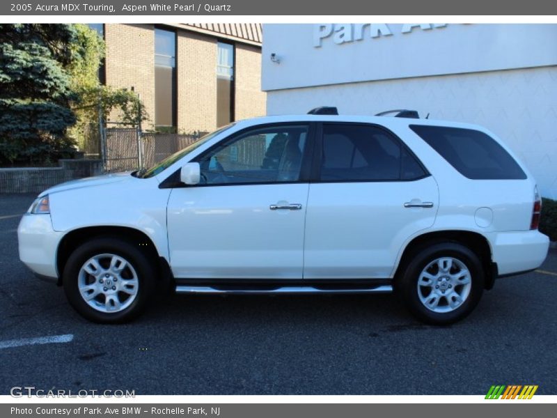 Aspen White Pearl / Quartz 2005 Acura MDX Touring