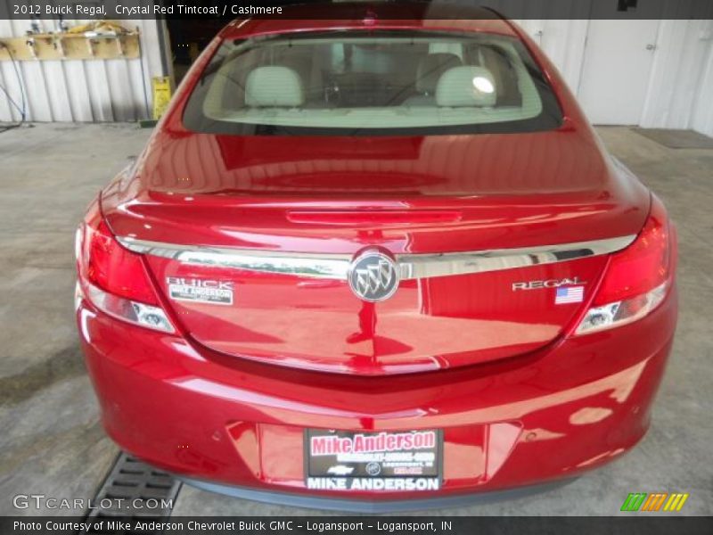 Crystal Red Tintcoat / Cashmere 2012 Buick Regal