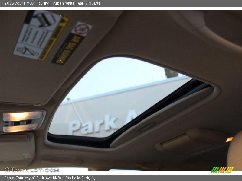 Aspen White Pearl / Quartz 2005 Acura MDX Touring