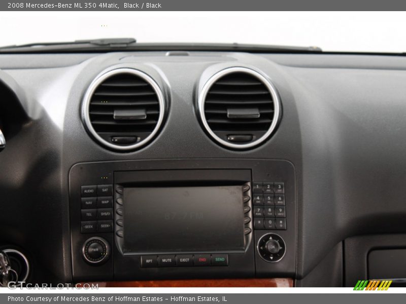 Black / Black 2008 Mercedes-Benz ML 350 4Matic