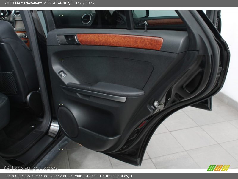 Black / Black 2008 Mercedes-Benz ML 350 4Matic