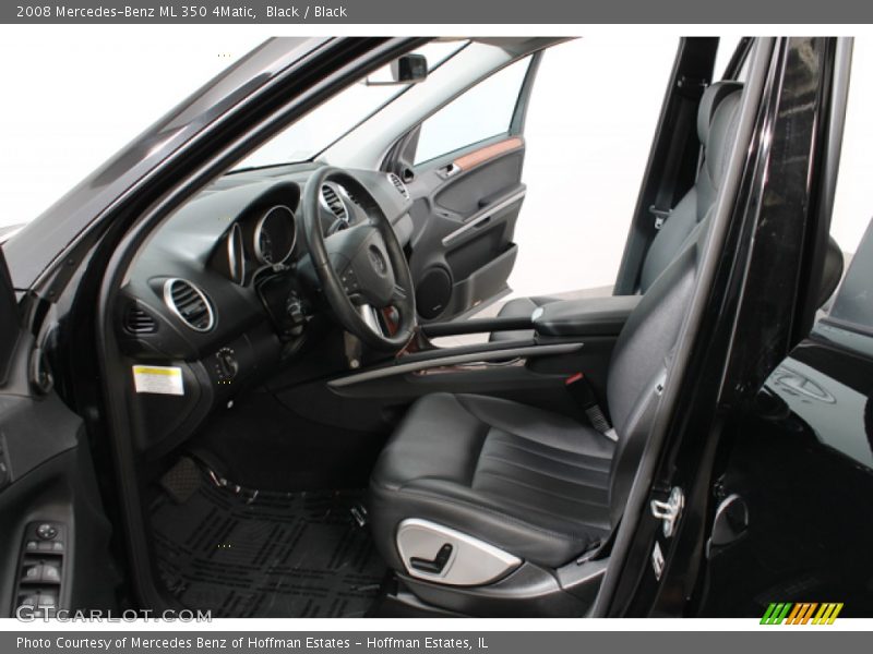 Black / Black 2008 Mercedes-Benz ML 350 4Matic