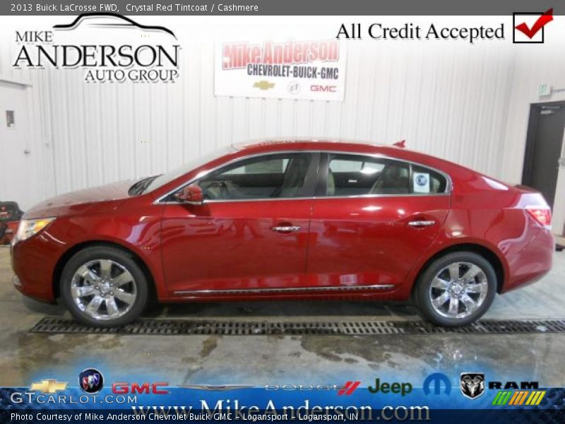 Crystal Red Tintcoat / Cashmere 2013 Buick LaCrosse FWD