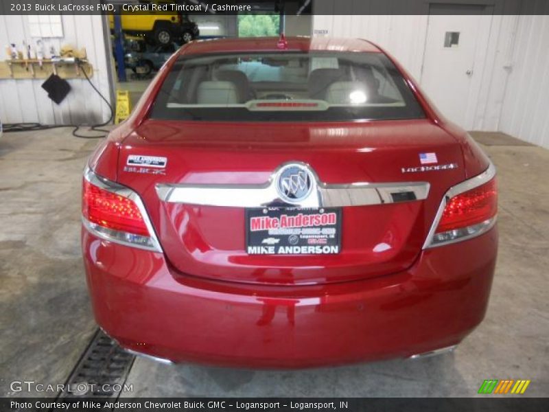 Crystal Red Tintcoat / Cashmere 2013 Buick LaCrosse FWD