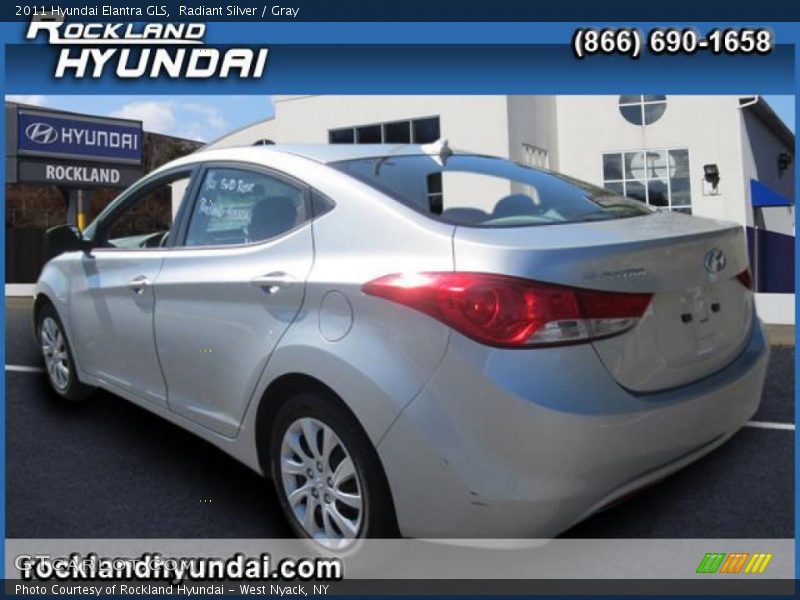 Radiant Silver / Gray 2011 Hyundai Elantra GLS