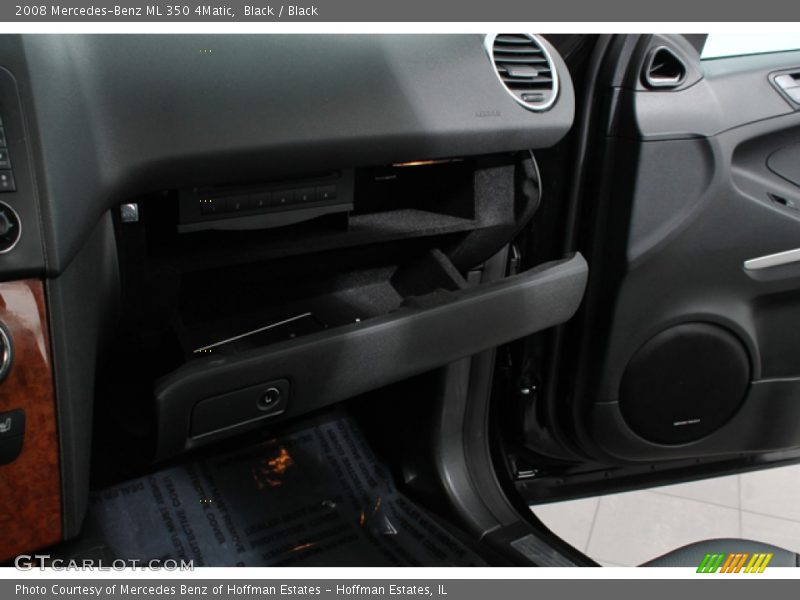 Black / Black 2008 Mercedes-Benz ML 350 4Matic
