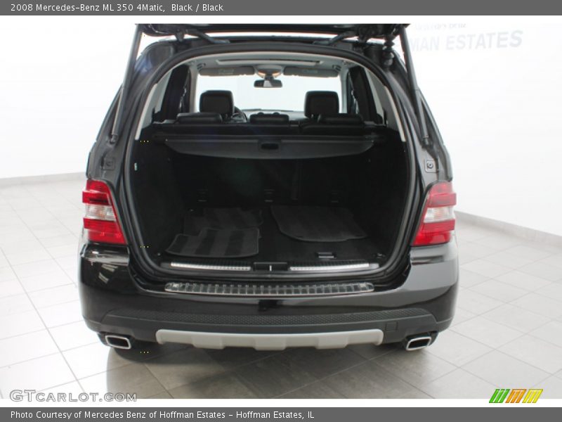 Black / Black 2008 Mercedes-Benz ML 350 4Matic