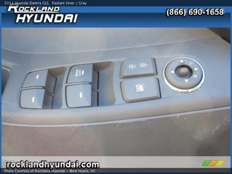 Radiant Silver / Gray 2011 Hyundai Elantra GLS