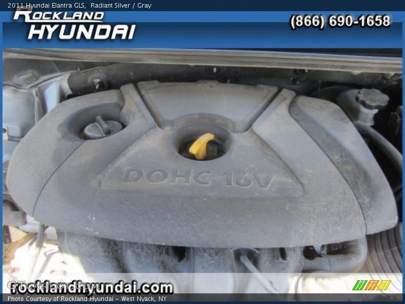 Radiant Silver / Gray 2011 Hyundai Elantra GLS