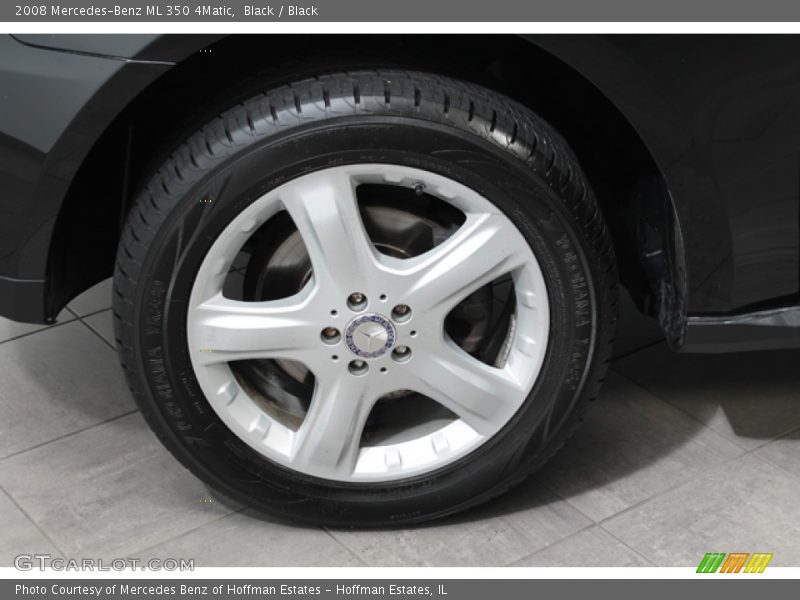 Black / Black 2008 Mercedes-Benz ML 350 4Matic