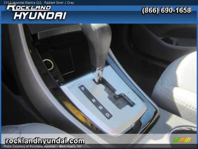 Radiant Silver / Gray 2011 Hyundai Elantra GLS