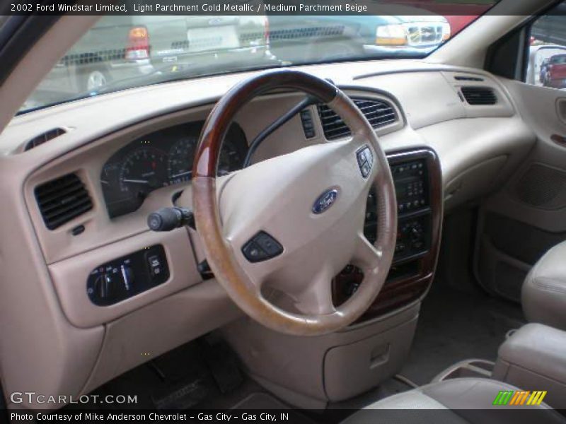 Light Parchment Gold Metallic / Medium Parchment Beige 2002 Ford Windstar Limited