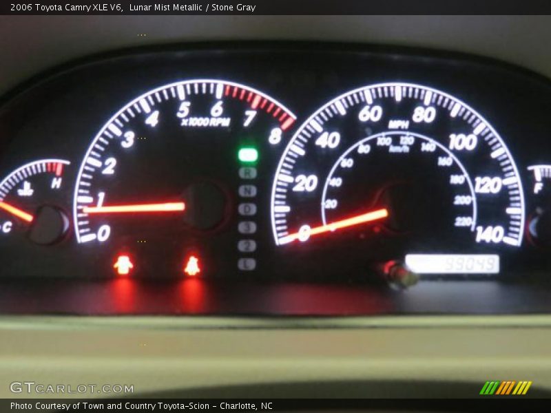 Lunar Mist Metallic / Stone Gray 2006 Toyota Camry XLE V6
