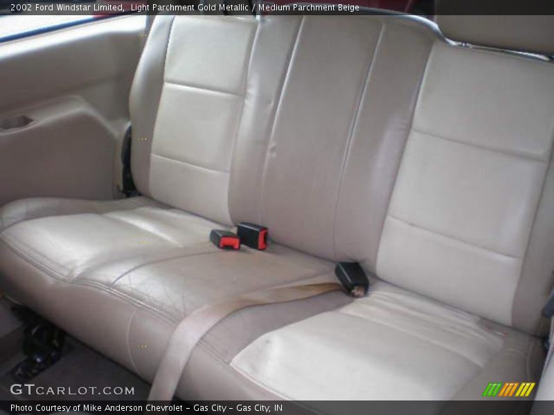 Rear Seat of 2002 Windstar Limited