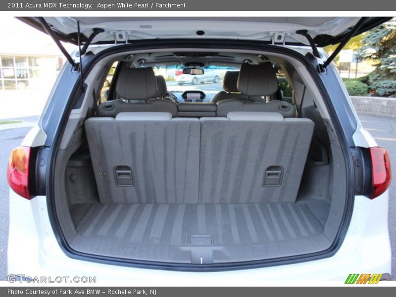 Aspen White Pearl / Parchment 2011 Acura MDX Technology