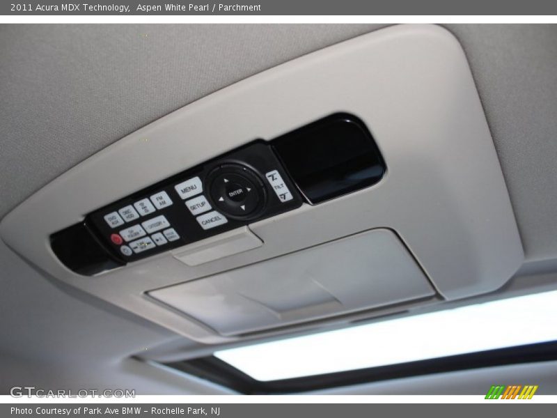 Aspen White Pearl / Parchment 2011 Acura MDX Technology