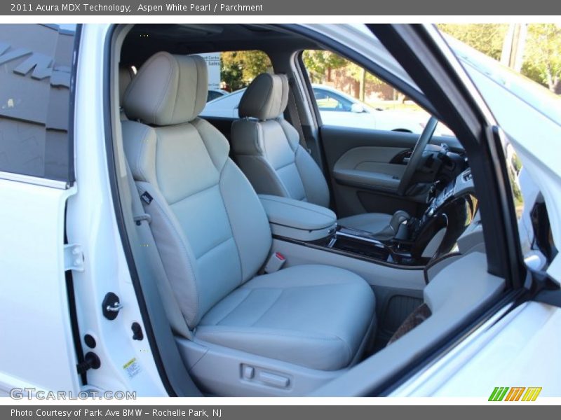 Aspen White Pearl / Parchment 2011 Acura MDX Technology