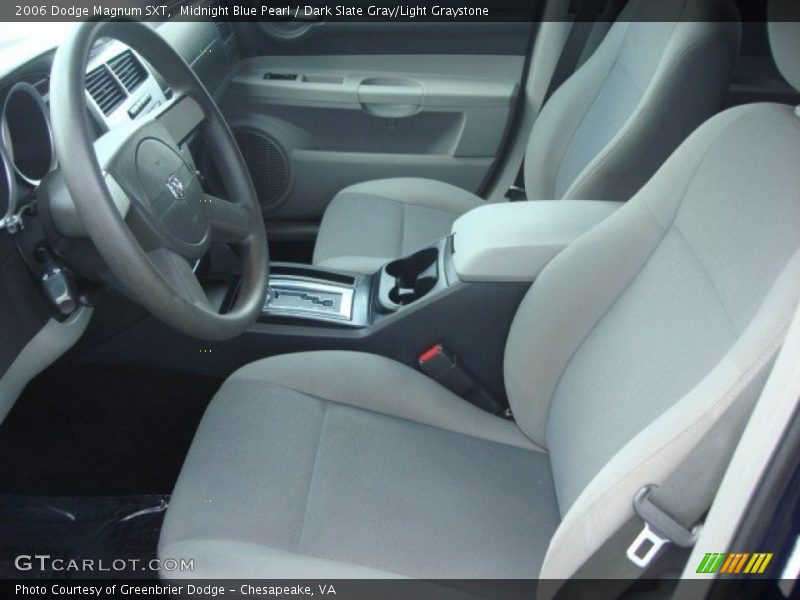 Midnight Blue Pearl / Dark Slate Gray/Light Graystone 2006 Dodge Magnum SXT