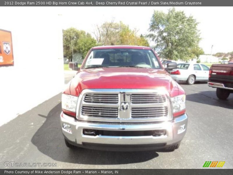 Deep Cherry Red Crystal Pearl / Dark Slate/Medium Graystone 2012 Dodge Ram 2500 HD Big Horn Crew Cab 4x4