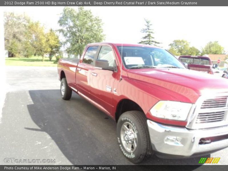 Deep Cherry Red Crystal Pearl / Dark Slate/Medium Graystone 2012 Dodge Ram 2500 HD Big Horn Crew Cab 4x4