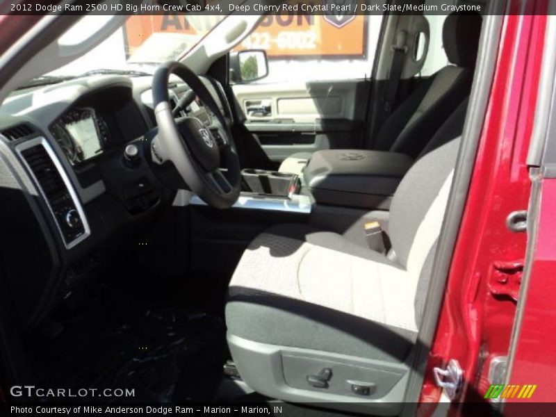 Deep Cherry Red Crystal Pearl / Dark Slate/Medium Graystone 2012 Dodge Ram 2500 HD Big Horn Crew Cab 4x4