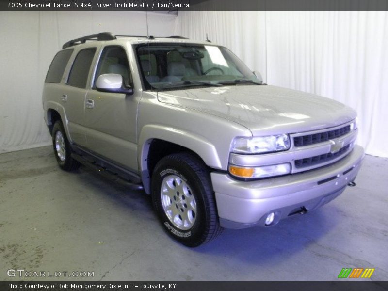 Silver Birch Metallic / Tan/Neutral 2005 Chevrolet Tahoe LS 4x4