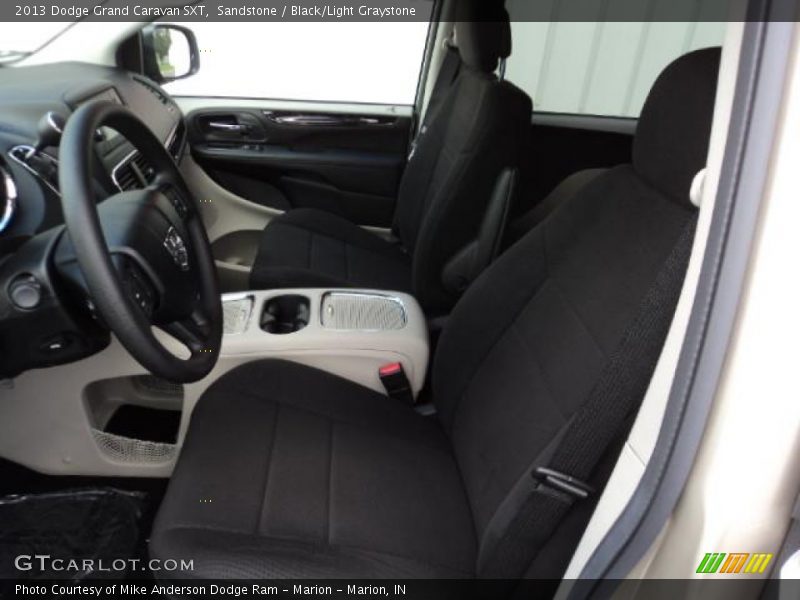Sandstone / Black/Light Graystone 2013 Dodge Grand Caravan SXT