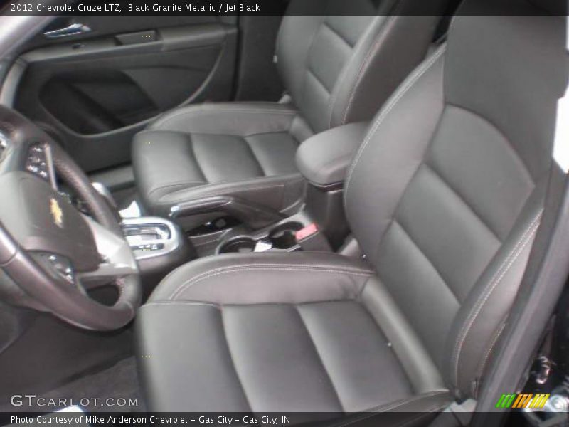Black Granite Metallic / Jet Black 2012 Chevrolet Cruze LTZ