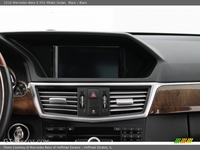 Black / Black 2010 Mercedes-Benz E 350 4Matic Sedan