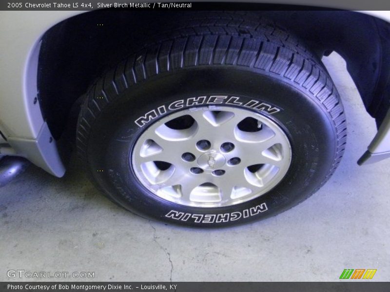 Silver Birch Metallic / Tan/Neutral 2005 Chevrolet Tahoe LS 4x4