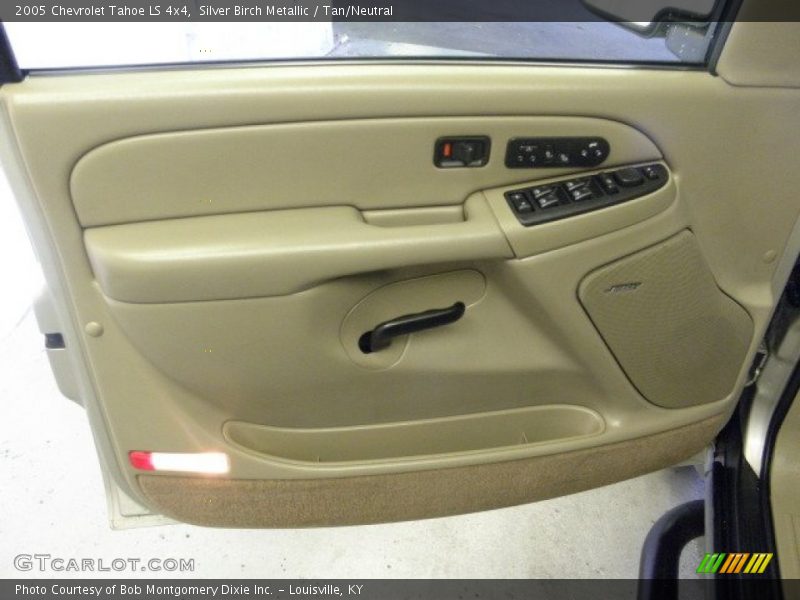 Silver Birch Metallic / Tan/Neutral 2005 Chevrolet Tahoe LS 4x4