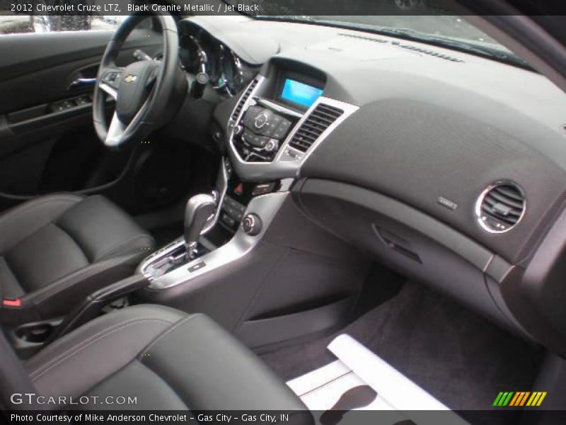 Black Granite Metallic / Jet Black 2012 Chevrolet Cruze LTZ