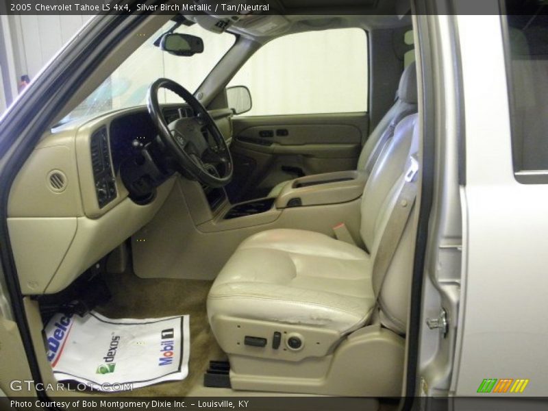 Silver Birch Metallic / Tan/Neutral 2005 Chevrolet Tahoe LS 4x4