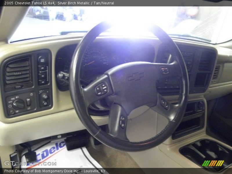 Silver Birch Metallic / Tan/Neutral 2005 Chevrolet Tahoe LS 4x4