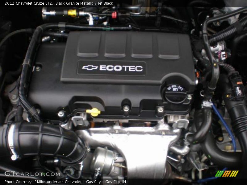 Black Granite Metallic / Jet Black 2012 Chevrolet Cruze LTZ