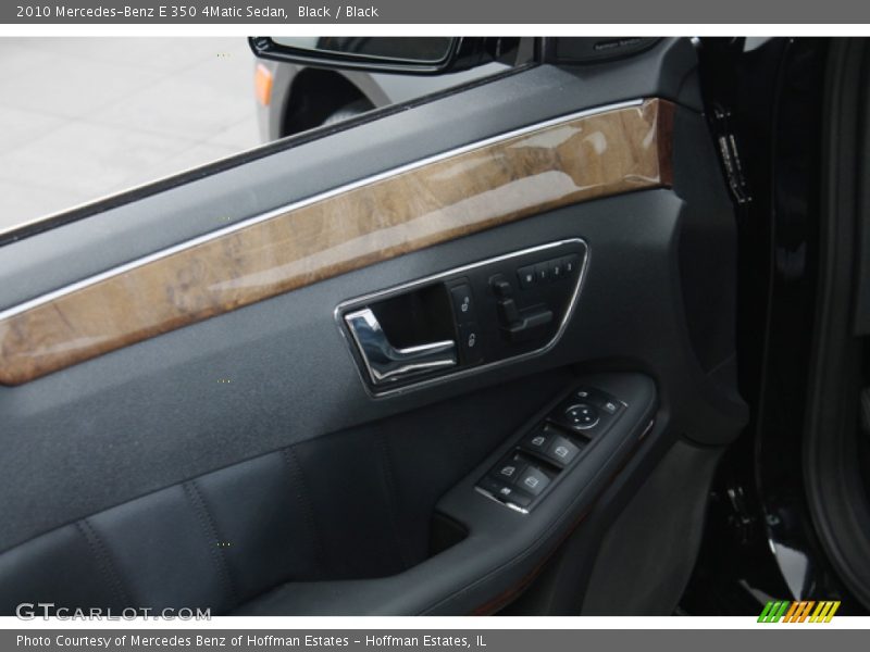 Black / Black 2010 Mercedes-Benz E 350 4Matic Sedan