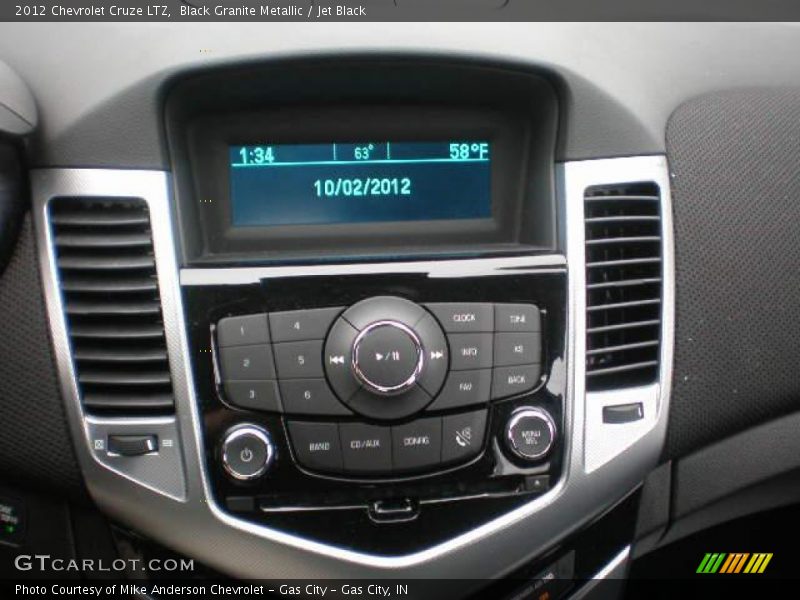 Black Granite Metallic / Jet Black 2012 Chevrolet Cruze LTZ