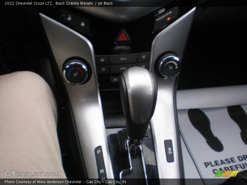 Black Granite Metallic / Jet Black 2012 Chevrolet Cruze LTZ