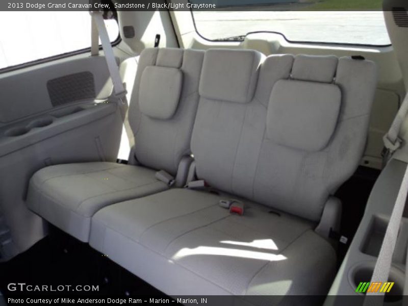 Sandstone / Black/Light Graystone 2013 Dodge Grand Caravan Crew
