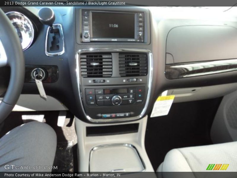 Sandstone / Black/Light Graystone 2013 Dodge Grand Caravan Crew