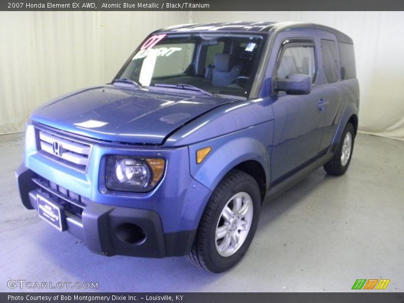 Atomic Blue Metallic / Black/Titanium 2007 Honda Element EX AWD